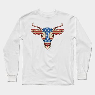 American cow Long Sleeve T-Shirt